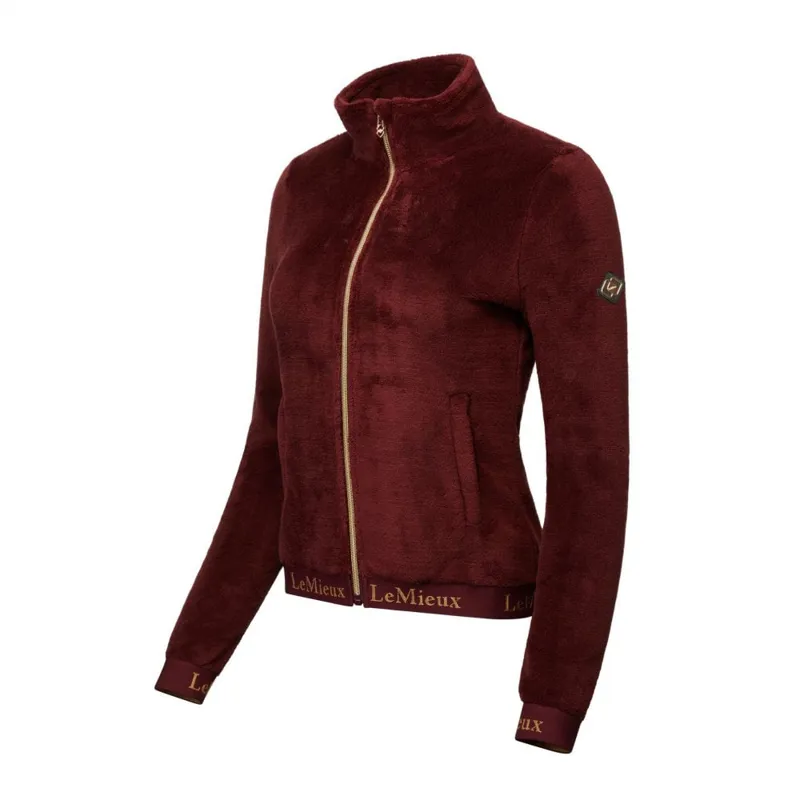 LeMieux Ladies Liberte Fleece Jacket in Rioja-4